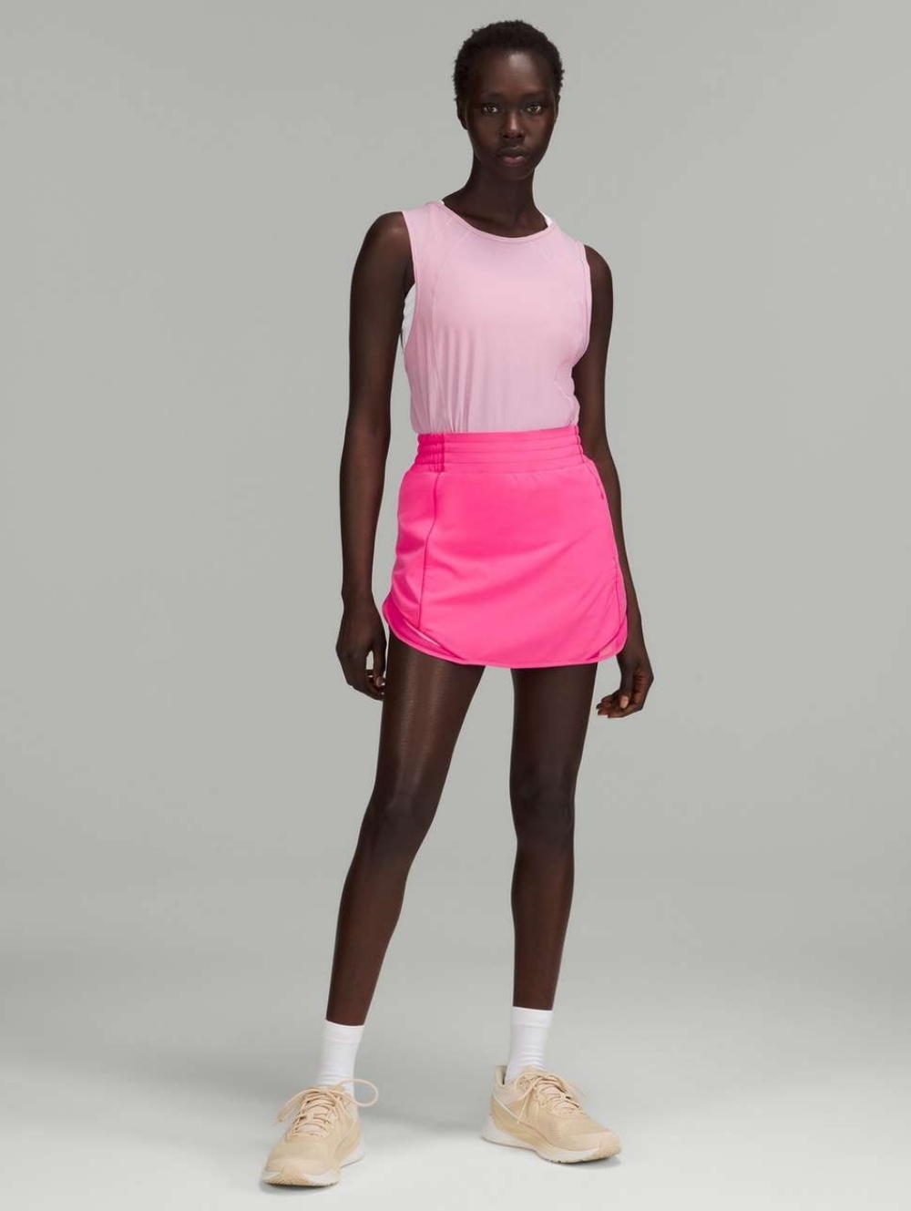 Lululemon Hotty Hot High-Rise Skirt Sonic Pink - Picture 7 of 13